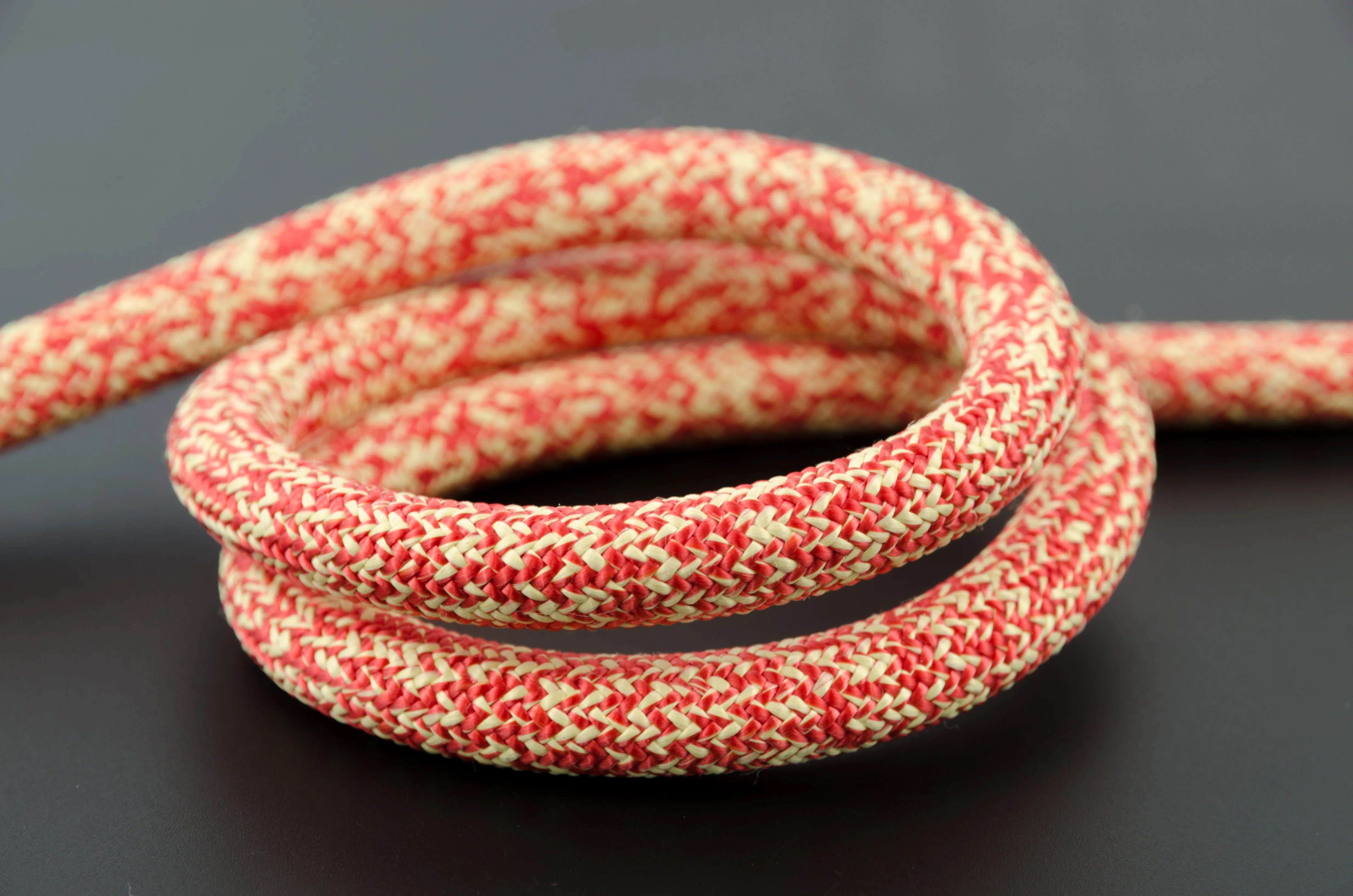 top quality rock climbing  static nylon rope safety rope 8mm Yachting Rope