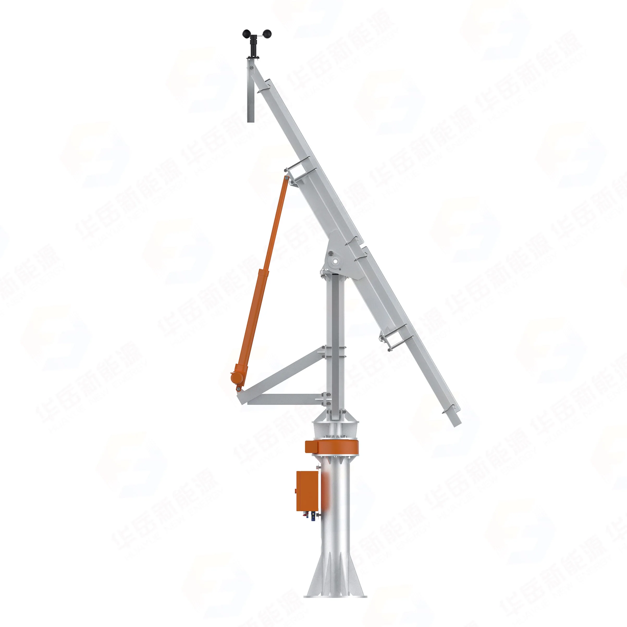 Huayue solar tracker-1.5KW HYS-4PV-66-LSD Factory direct sales automatic sun tracker solar dual axis slewing drive