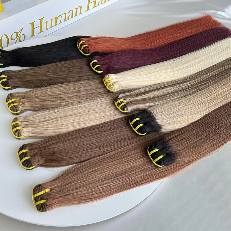 Wholesale Cheap Bundles Vietnam Virgin Hair Vendors Grade 10A 12A Colored SDD Bone Straight Human Hair Bundles