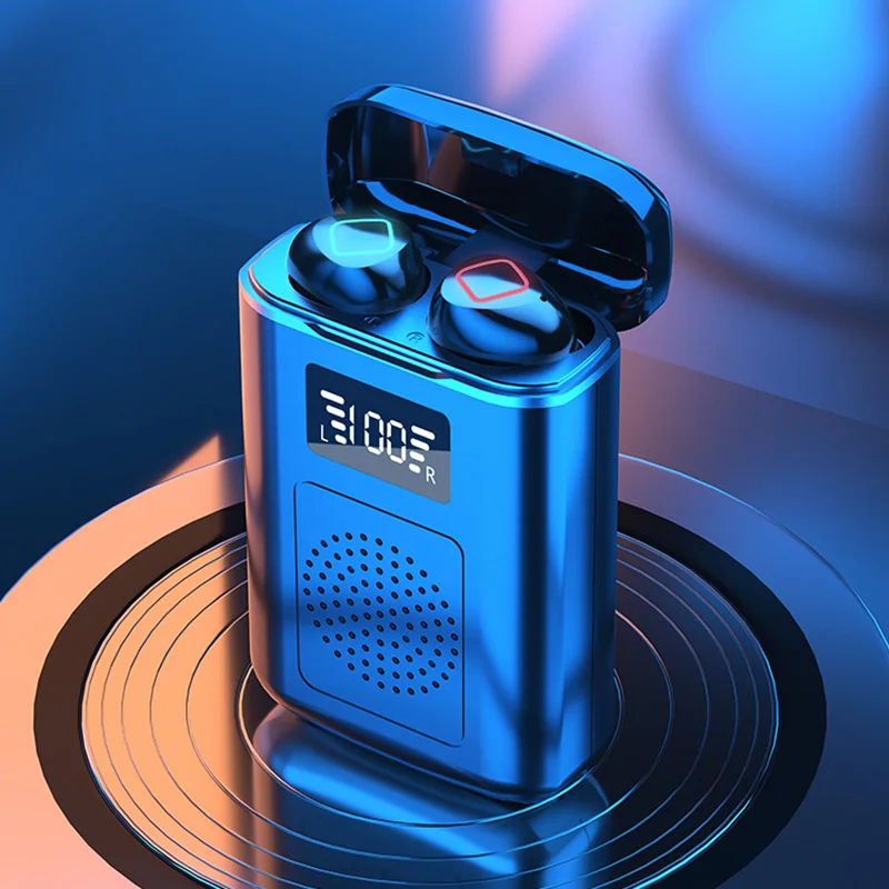 High Quality M6 TWS Earphones Auriculares Inalambricos 4 En 1 M6S M7 Wireless Earbuds With Power Bank Flashlight Speaker