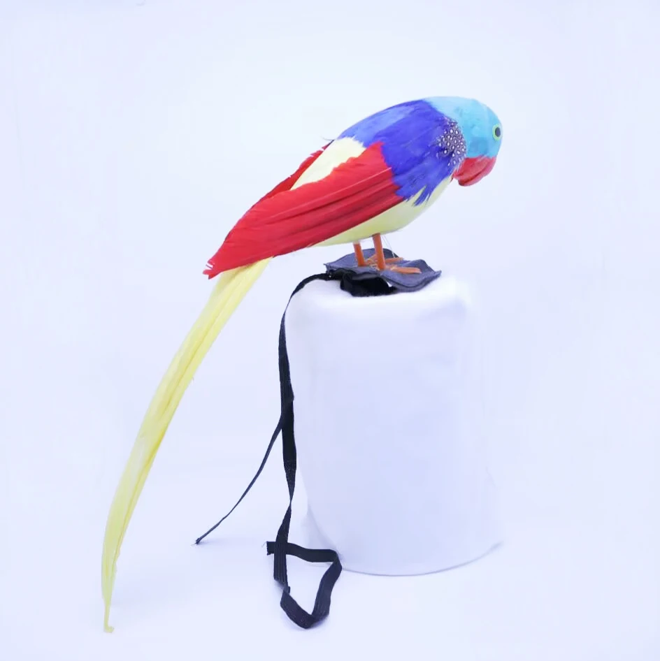 14 5 «Попугаи» рождественские искусственные птицы с пером для наружного домашнего сада украшения вечеринки