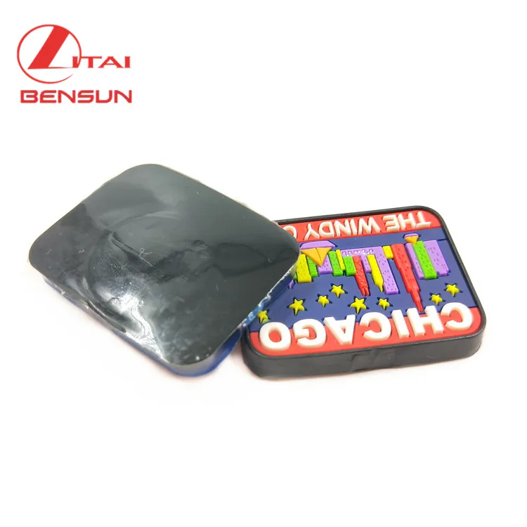 Manufactures Custom Cute 3D Silicon Refrigerator Magnet Tourist Souvenir Attraction Soft Rubber PVC Fridge Magnets