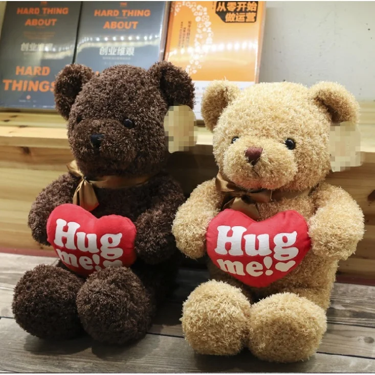 Hot sales  plush teddy Bear toy large  T-shirt bear custom 100% cotton stuffed soft teddy bear for children