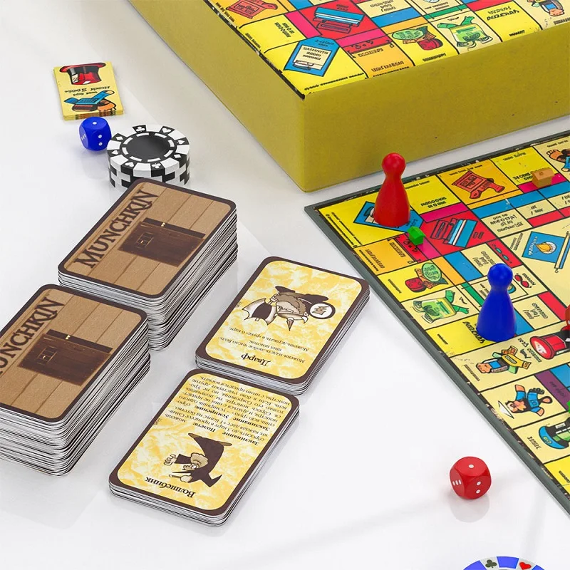 Free Sample Board Games OEM ODM Wholesale Custom Board Games Factory for Adults and Children