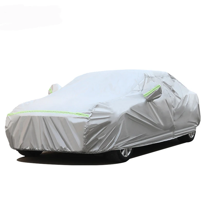 Universal uv protection weatherproof outdoor waterproof customized club auto car covers for hail protection