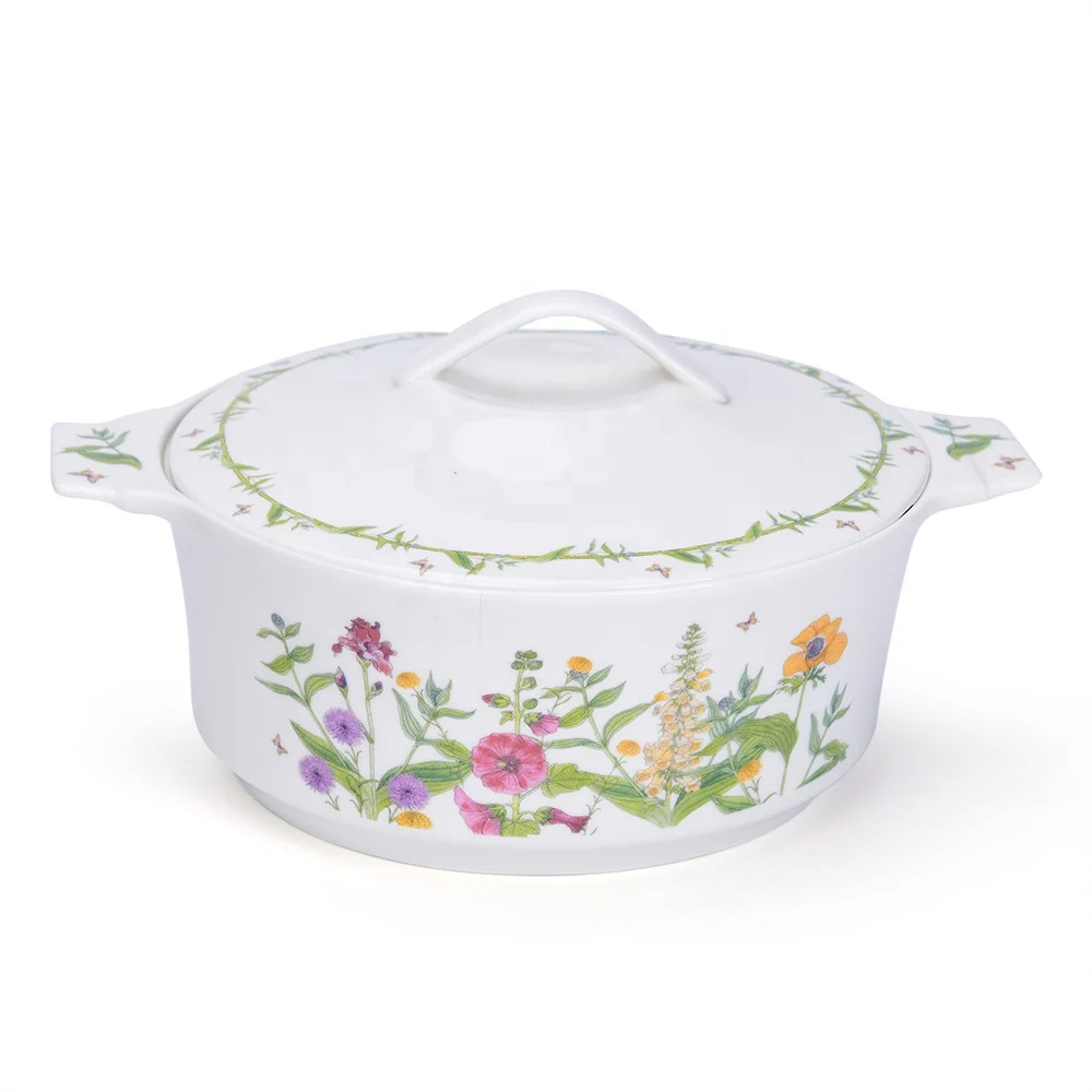  Керамическая тарелка Tureen из тонкого фарфора для риса и супа с