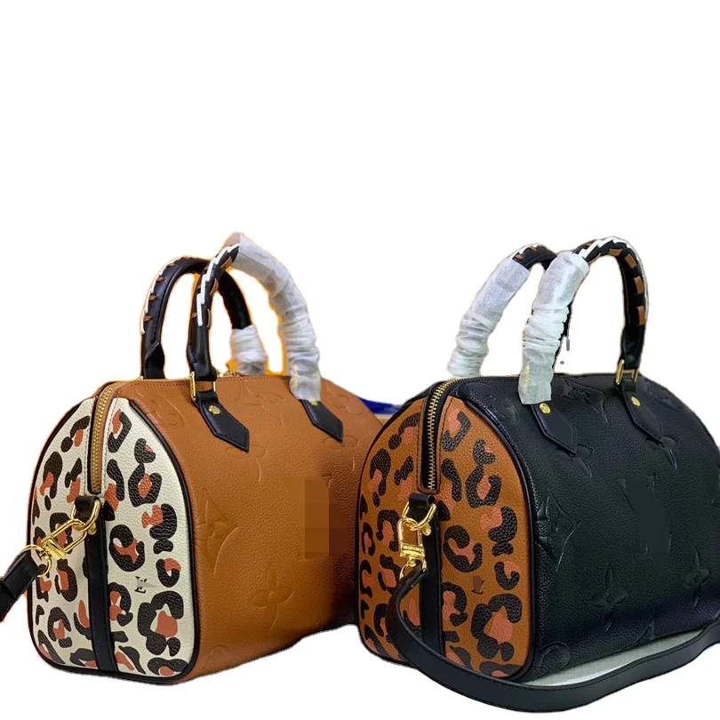 Оптовая продажа l класса люкс pashion известный бренд LU Большой Леопард из ПУ кожи высокого качества PU кожаная сумка через плечо для женщин сумка для покупок