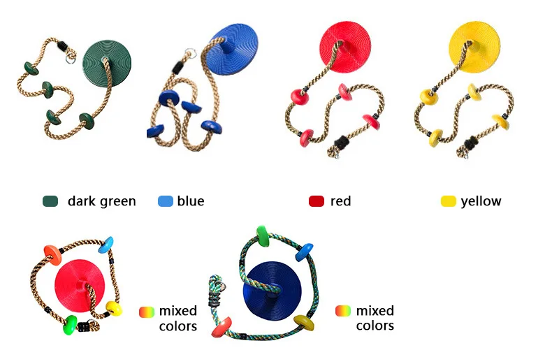 Деревья дом двор Альпинизм веревка шина блюдце качели набор