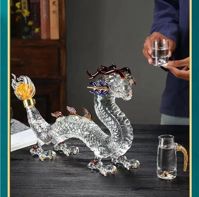 Whiskey Decanter  Set With gift box  For Liquor Bourbon Vodka Gifts For Men 1000ml