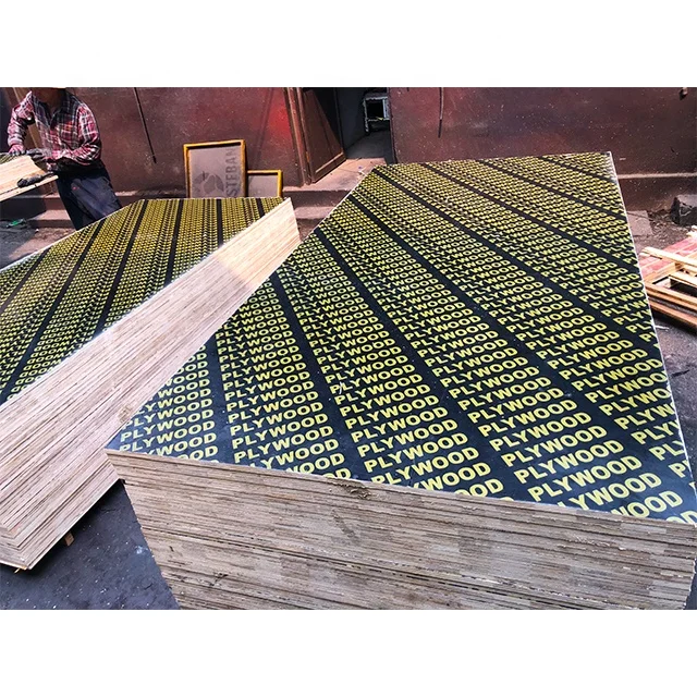 18mm negro new core fenolico triplay/ film faced plywood