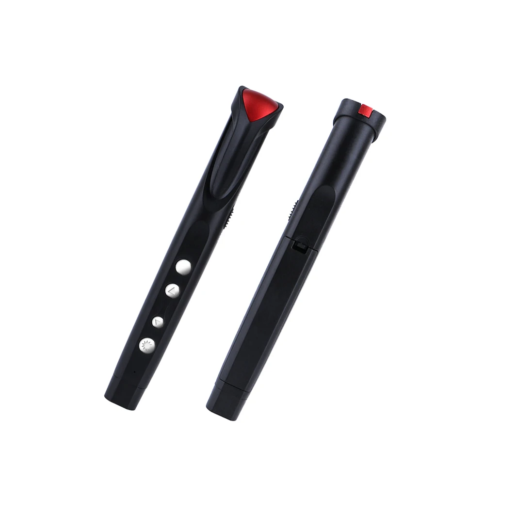2.4Ghz Wireless USB Powerpoint Presentation Remote Control Page PPT Flip Pen Pointer Clicker Presenter Red Light RF For Teacher