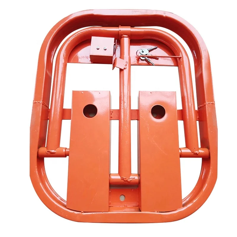 2024 Source factory ROHS Compliance Thickened O-Type Manual Parking Lock Car parking wheel lock