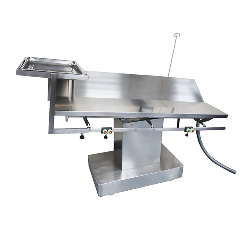 Veterinary Equipment Stainless Steel Vet Operating Table For Animal Pet Examin