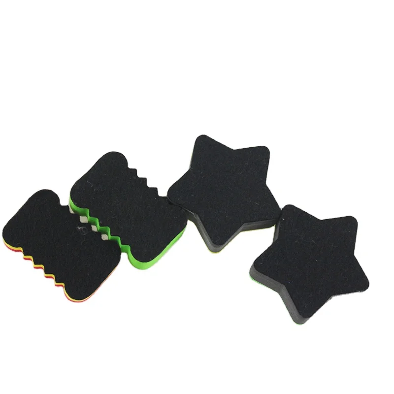 
Felt Bottom Surface Magnetic Dry Erase Board Eraser Duster Whiteboard Eraser 