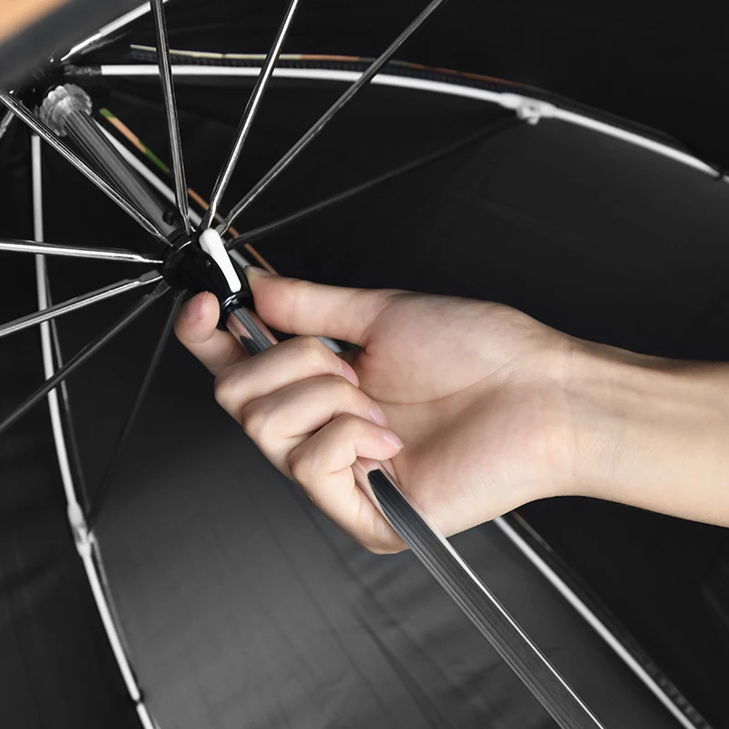 2024 Customized Windproof Pongee Fabric 30inch Uv Coated Big Size Special Creative Helmet Umbrella with Uv protection