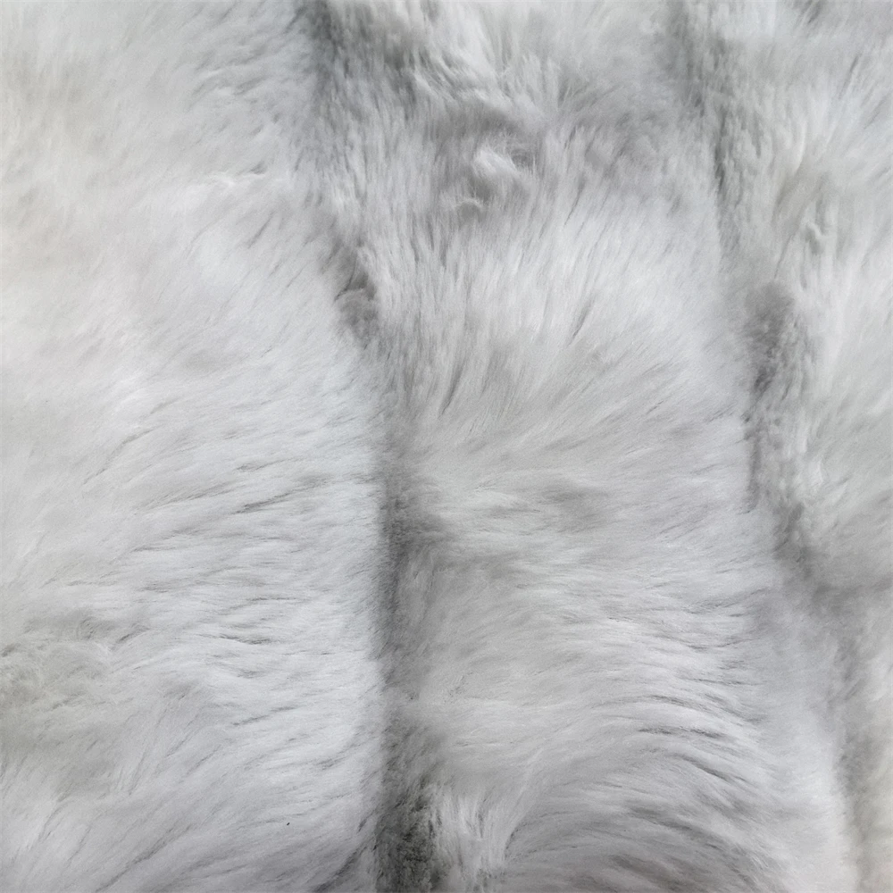 Factory Wholesale Customize Print Fluffy Throw Blanket Warm Bunny Fleece Portable Bed Blanket Fit Four Seasons