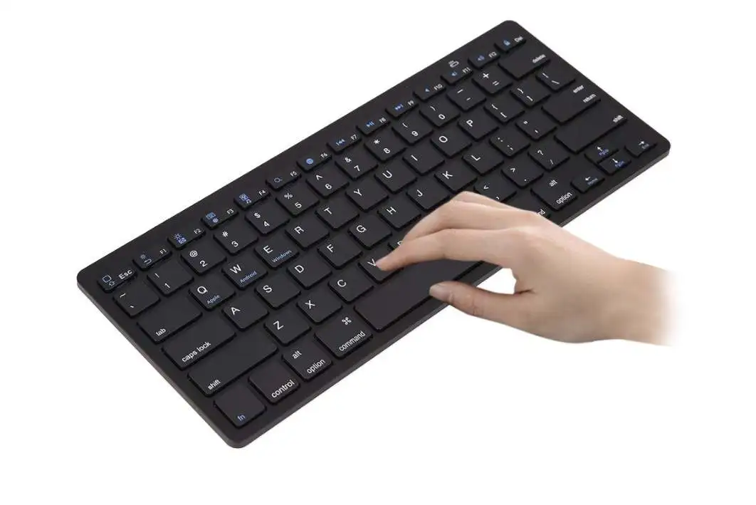 hot selling battery type German, French, Spanish, Korean, Russian, Arabic keys wireless keyboard