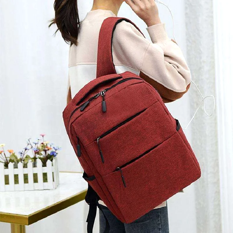 Black Retro Oem Rucksack Notebook Backpack Ransel Pria Men sac a dos pour homme  Nylon Laptop Backpacks School