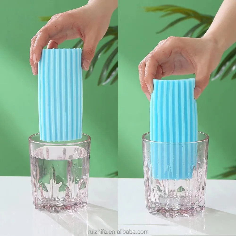 Hot Sale Kitchen PVA Sponge Car Wash Cleaning Sponges Eco Friendly Polishing Scouring Pad Roll Shape Sponge