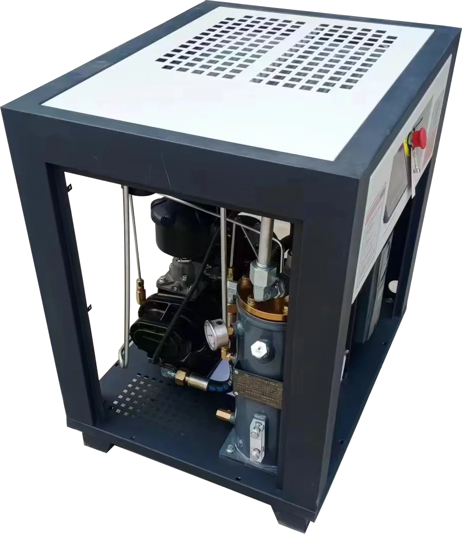Hot sales 7.5kw 10HP 8bar compressor screw air screw compressor with air dryer and air tank screw compressor