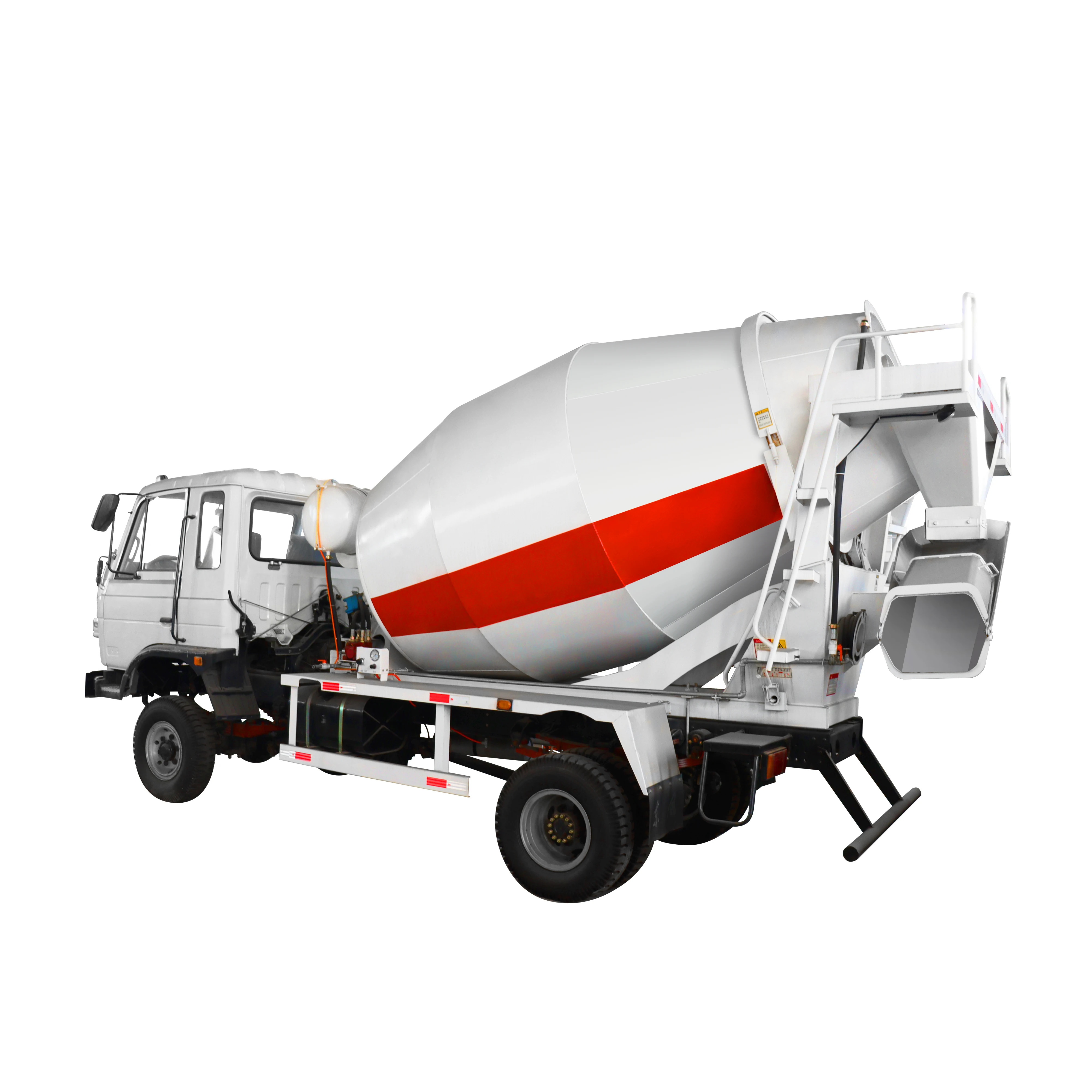 371HP Ready Cement Mixer Truck 12 Cubic Yards Concrete Portland Transit Mixers Movable