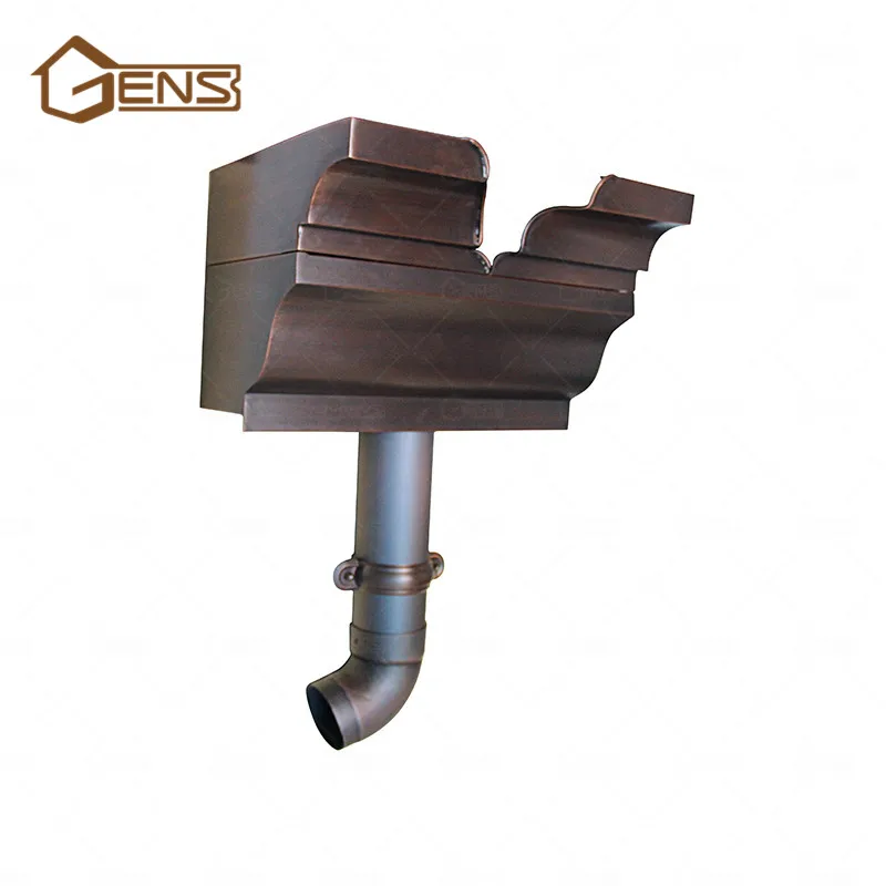 construction & real estate of building materials for copper downspout