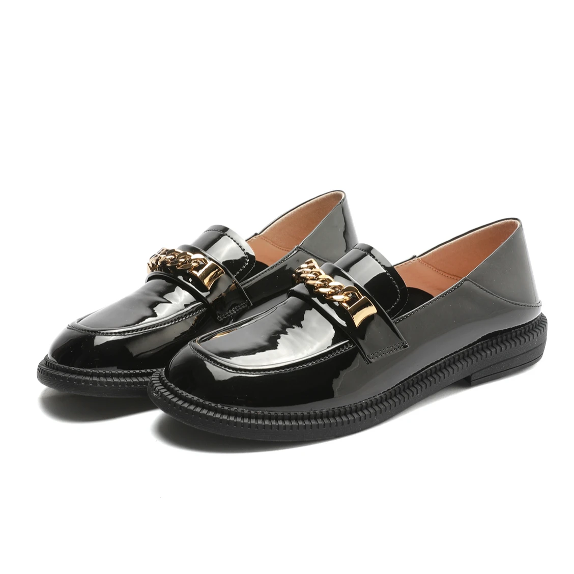 Женские Кожаные классические туфли, однотонные туфли на плоской подошве с острым носком и бантом на квадратном каблуке, деловые повседневные туфли для работы, Новое поступление 2021