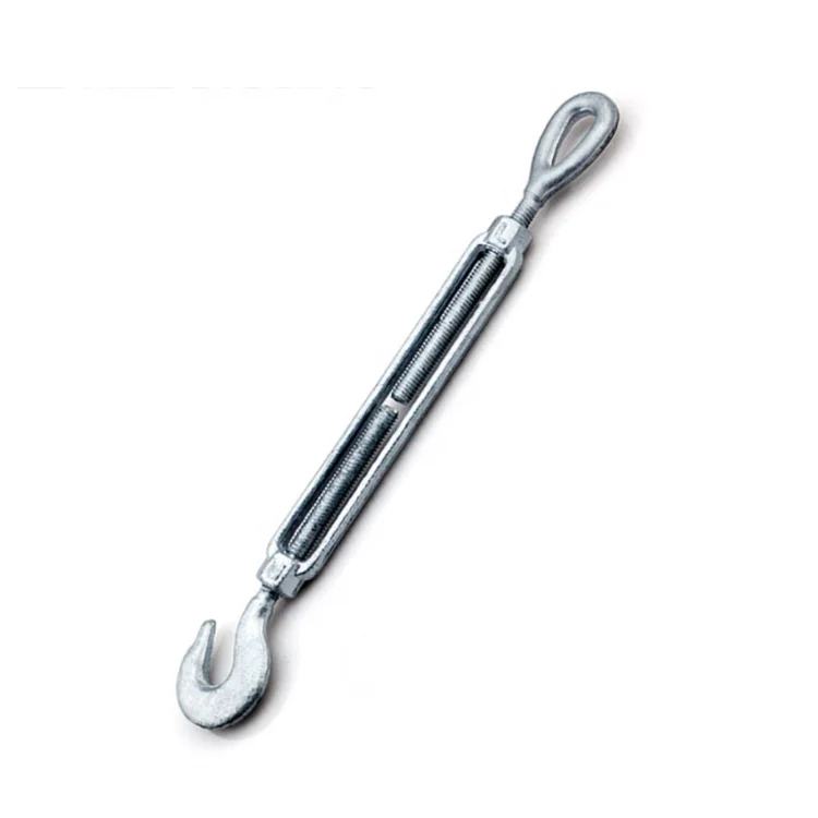 Turnbuckle High Quality DIN1480 Galvanized Drop Forged Eye Hook size M6-M48 Jaw