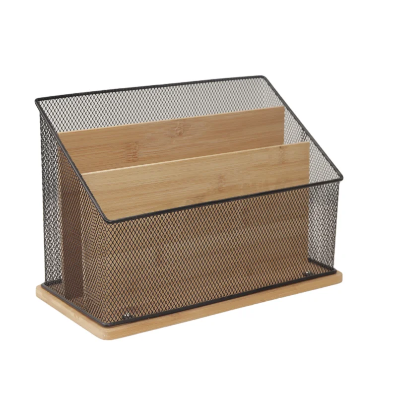 Metal Office Desktop Sets  Office Desk Organizer Set  Customized Logo Time Packing Pcs Color Package Material