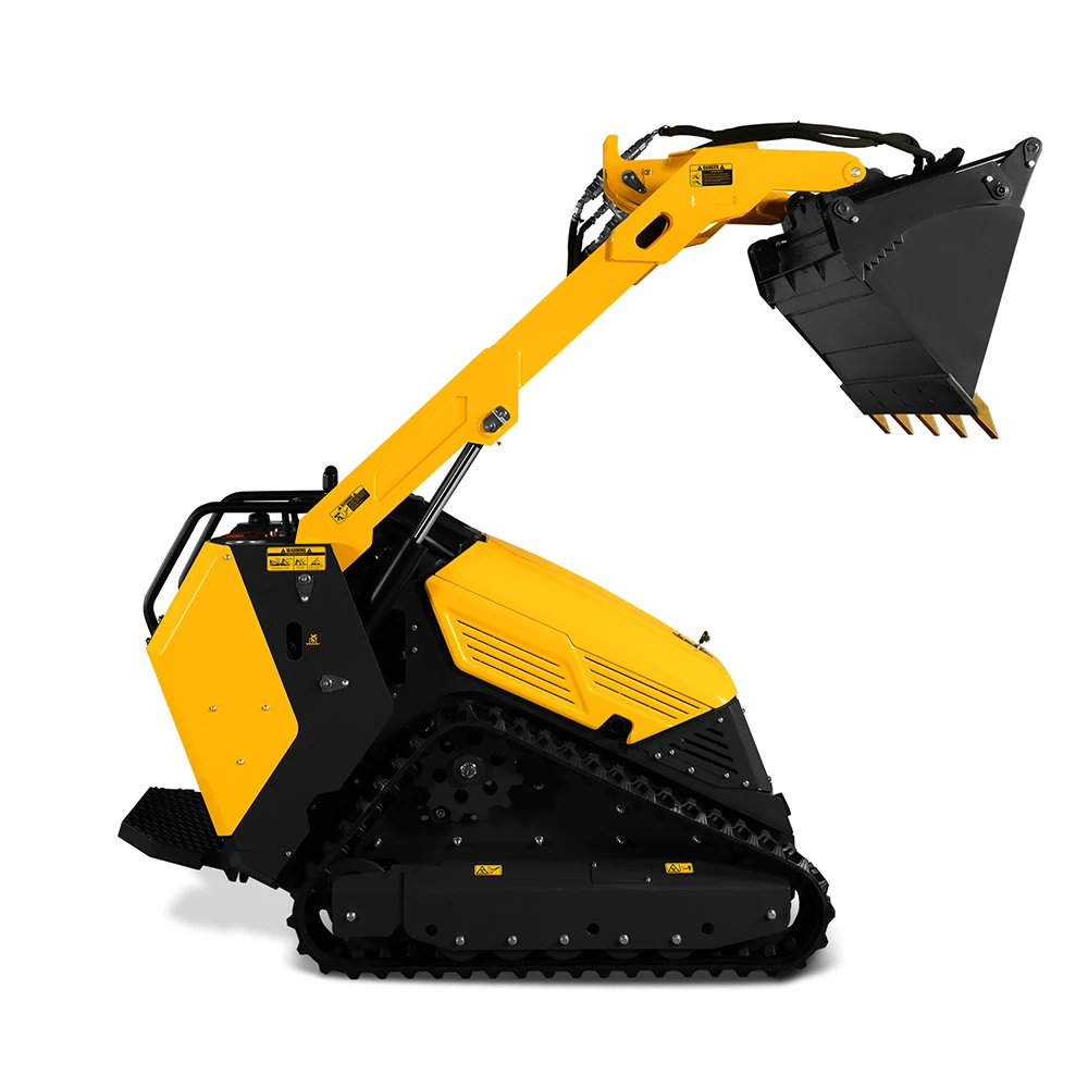 AUSTTER CE Diesel Engine 1000lb Operating Capacity (35%) Crawler Skid Steer Mini Loader