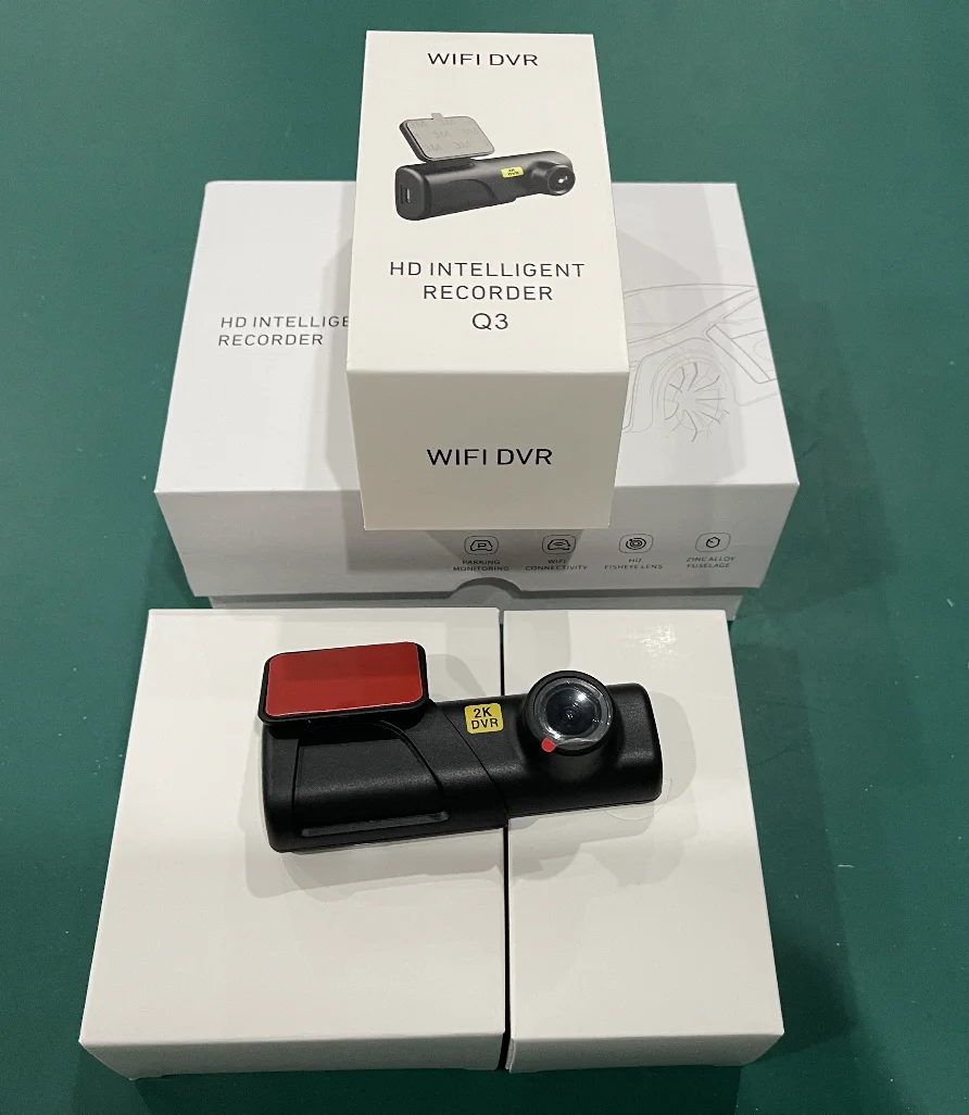 Factory Supplied A68 Car Dash Camera 3.0inch IPS Screen 1080p Front and Inside Dual Lens Wifi Car Black Box