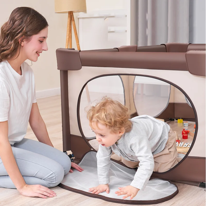 Unisex Safe Ground Baby Fence Soft Sports Toy for Indoor Home Living Room Game Park