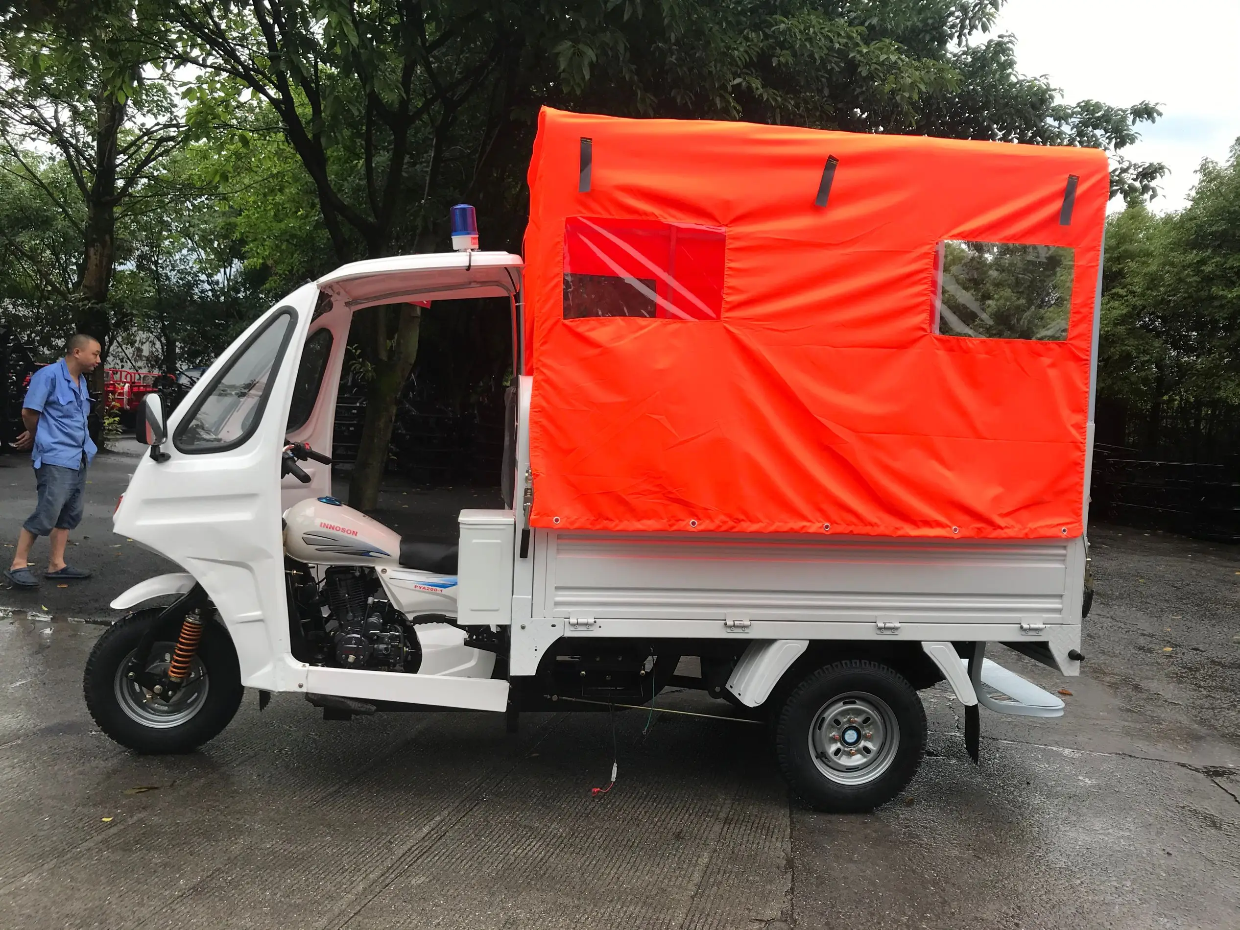 Первая помощь скорая мотоцикл 200CC трехколесный по более низкой цене