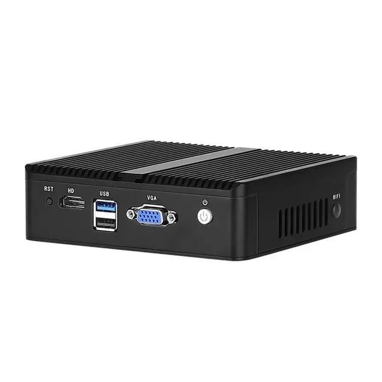 Intel Atom E3845 четырехъядерный процессор 1 91 ГГц 4 Lan i211 GbE Ethernet сетевой мягкий маршрутизатор HDMI VGA Mini PC