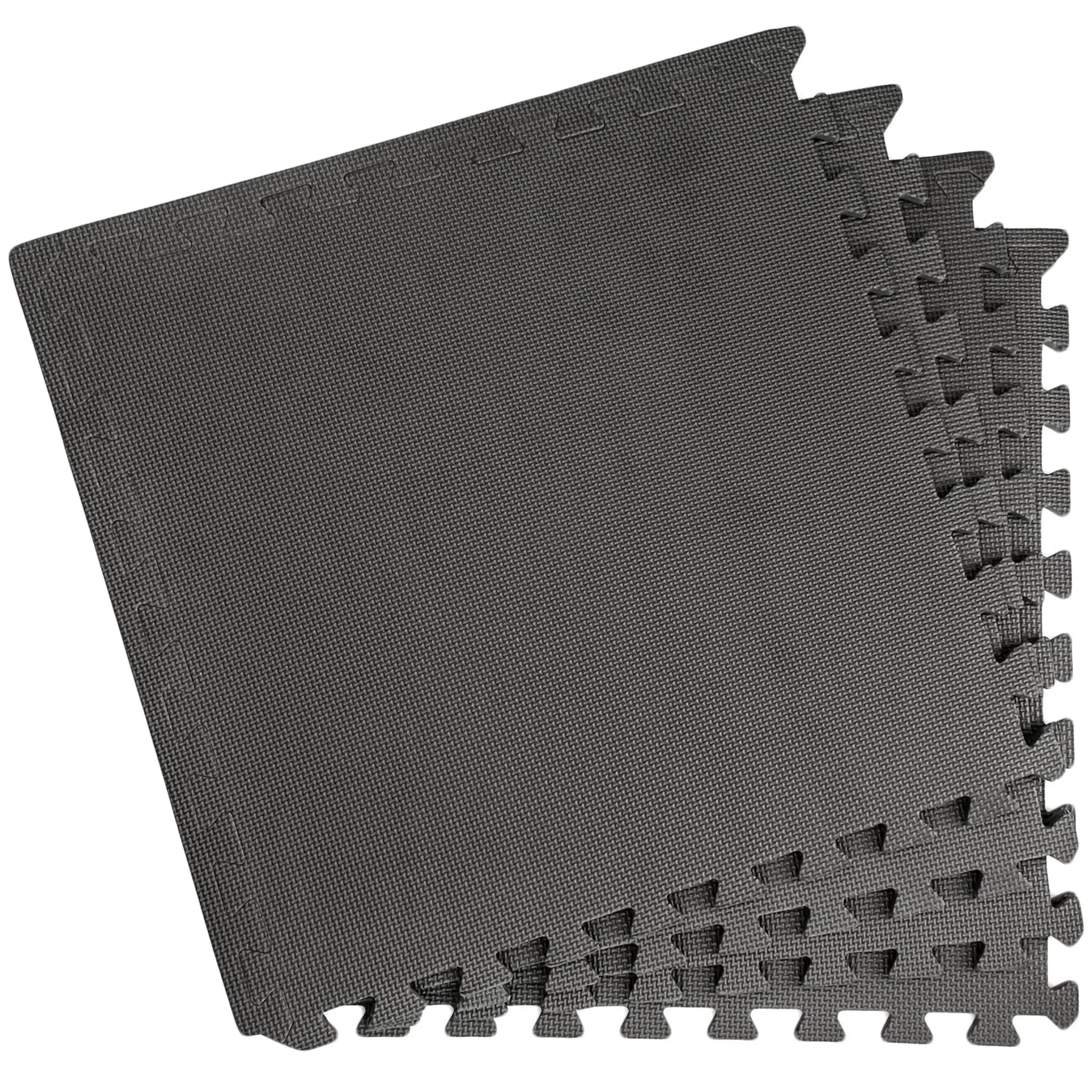 INTERLOCKING EVA FOAM FLOOR PUZZLE GYM MATS  for EXERCISE WORKOUT GARAGE BASEMENT MAT