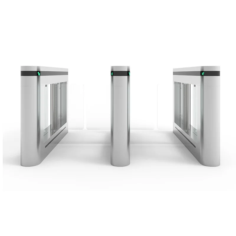 Wide Lane Wheelchair Handicapped Turnstile QR code Tickets Access Control Swing Turnstile Gate