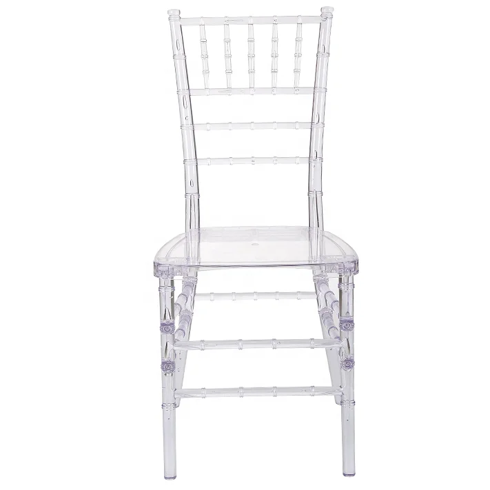 Wholesale Clear Crystal Transparent Tiffany Acrylic Chiavari Chairs For Wedding Room