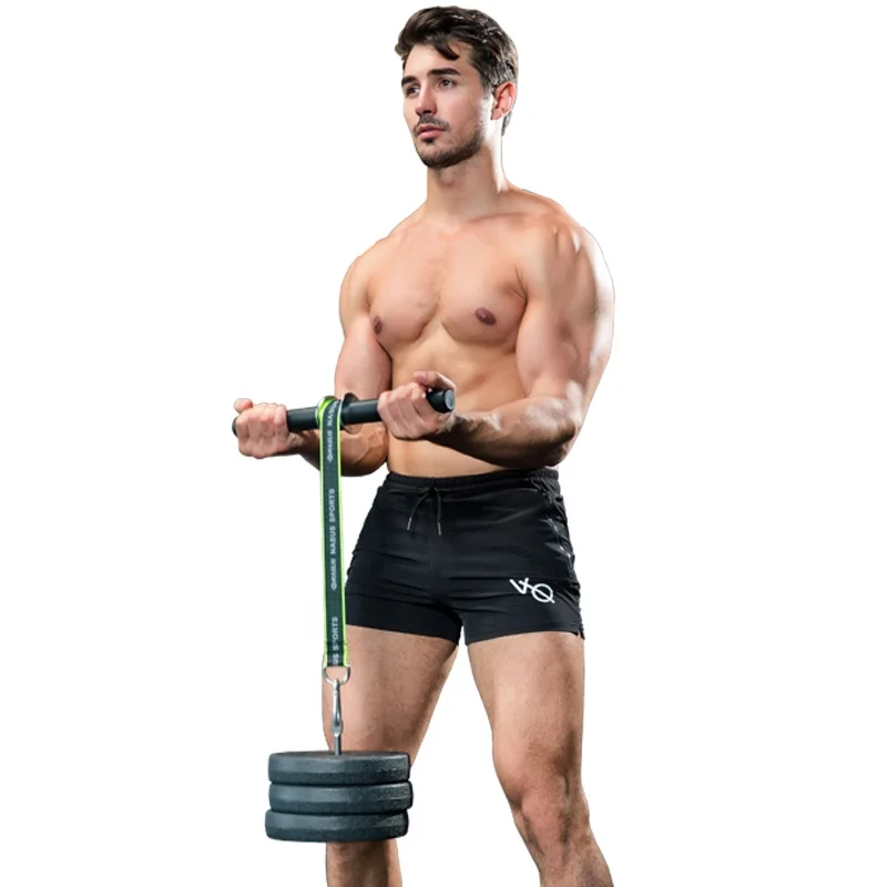 
Jack Bar Forearm Trainer Rope Winding Arm Grip Arm Strength Wrist Force 