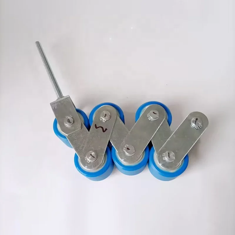 Escalator Handrail Pressure Roller Chain Tension Chain 6 Rollers Escalator Spare Parts
