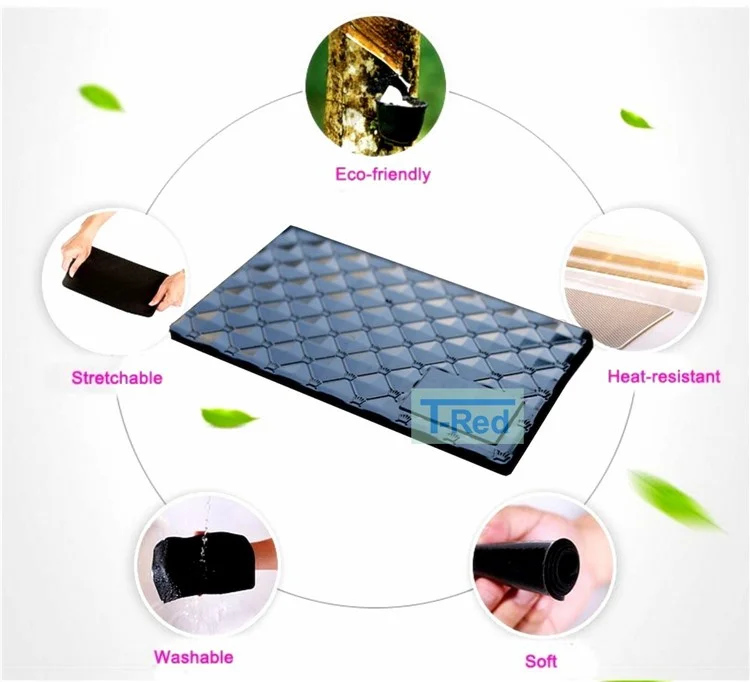 Car Accessories Hot Selling Waterproof Self Adhesive Multifunctional Fixate Gel Pads No Trace Soft Anti Slip Pad for Cars