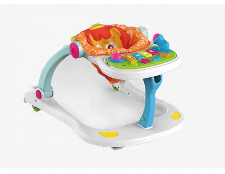 2022 most popular Baby Walker for Standing Stroller Cheap 4 in 1 Baby Strollers Low Moq Giveaways Baby Toy Learning
