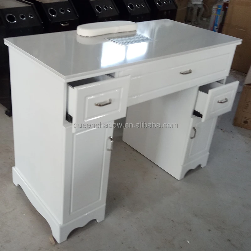 Kingshadow nail equipments manicure table with vent