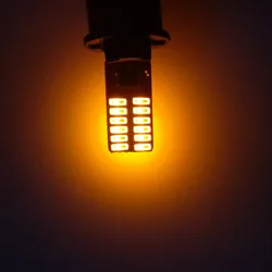 194 led automobile lighting bulb 30V 24V t10 24smd 4014 led auto lamp t10 w5w led canbus No error Non-polarity Red Amber Blue