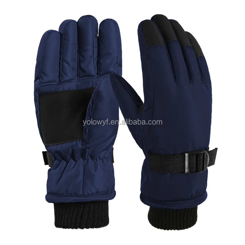 Girls Boys Snow Gloves Kids Ski Winter Thermal Gloves Waterproof Windproof Children Warm Gloves