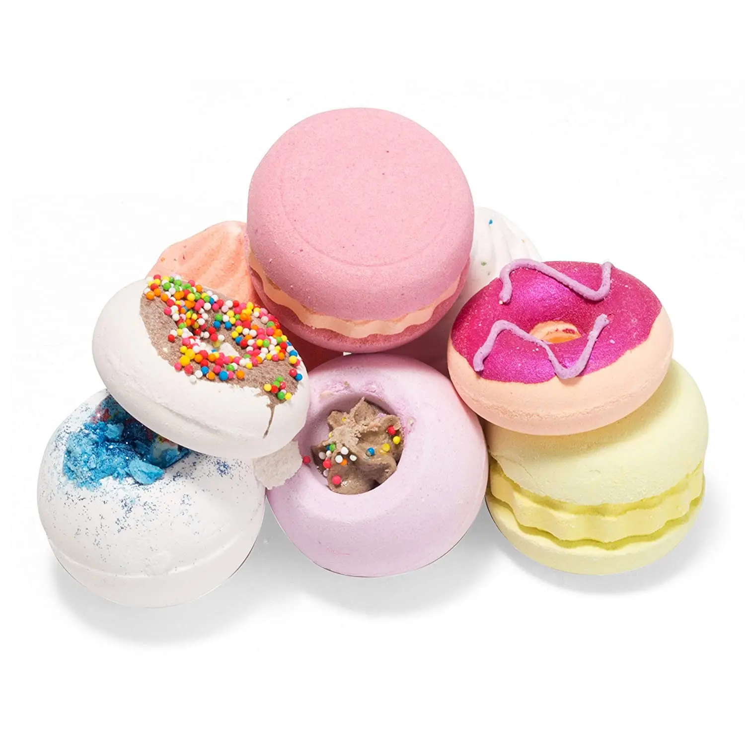 OEM Manufacture Wholesale Private Label Natural Ingredients Moisturizing Relaxing Dessert Shaped Soap Bath Bubble Bar