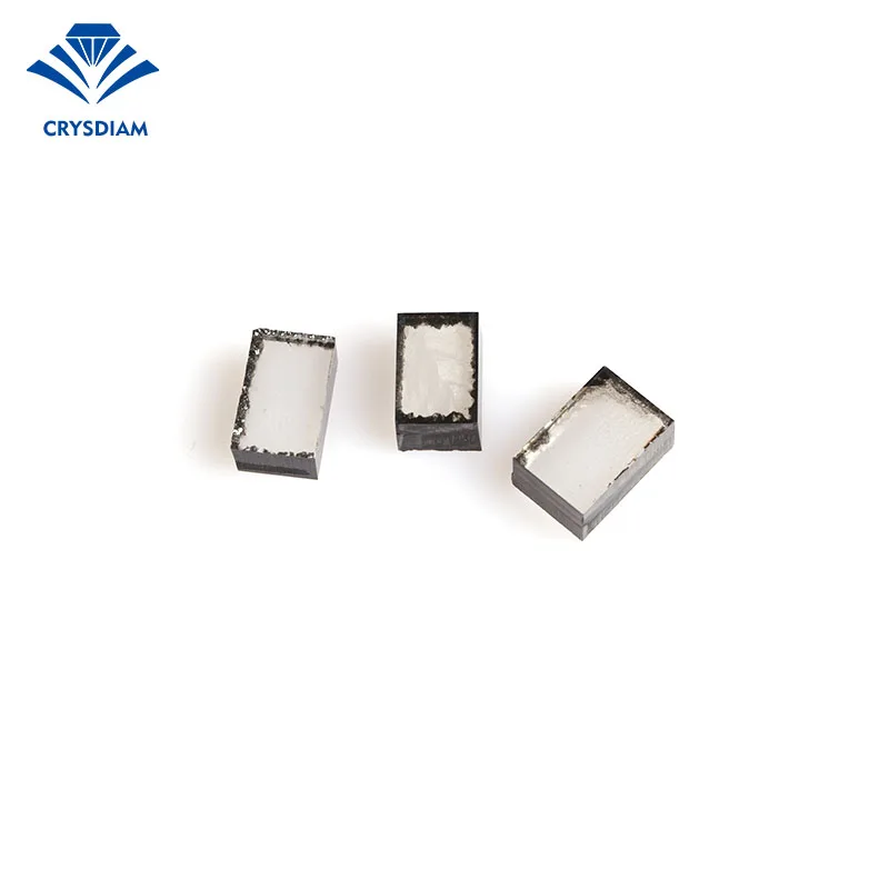 CRYSDIAM Rectangular 6-6.99ct Cvd uncut diamond rough diamond large size cvd ningbo cvd rough diamond prices per carat