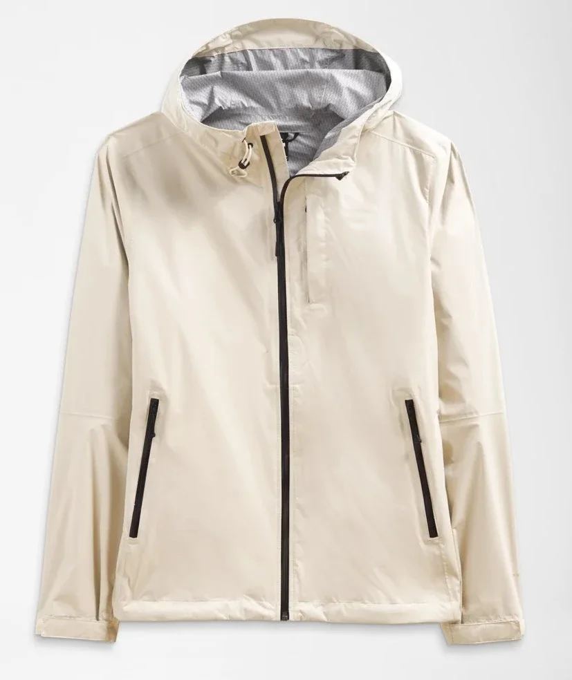 Outdoor Colourful Durable Water Repellent Men Jacket with Adjustable Cap