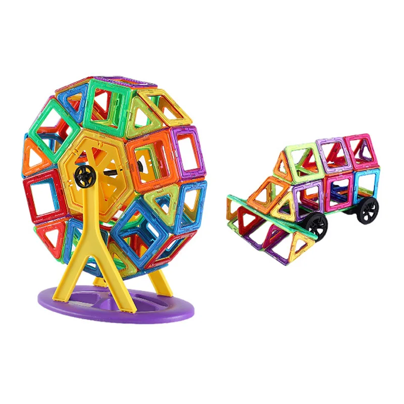 Magnetic Blocks of 3d magnetic cubes building blocks toy tiles for kids