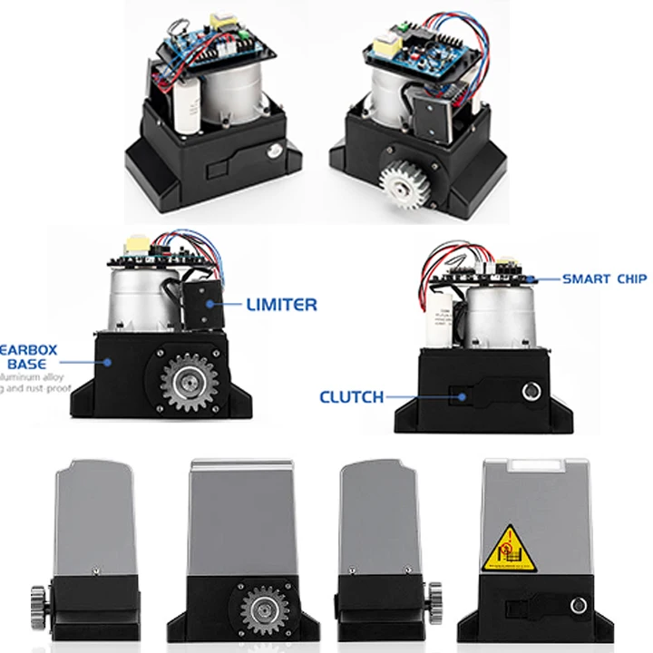 Settled bluetooth  110V 550W for 1000kg sliding door motor   Sliding gate opener Magnetic Limit Switch motor
