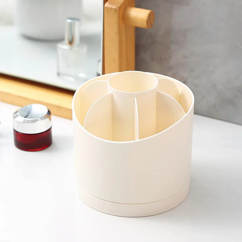 Hot Sales  Makeup Organizer Case Plastic Cosmetics Storage Box  Brush Holders For Women